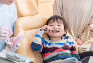 小さいうちから歯科医院に慣れる