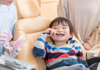小さいうちから歯科医院に慣れる